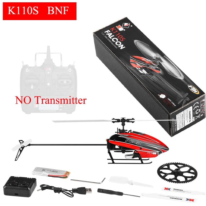WLtoys XK V950 K110S Rc Helicopter - 2.4G 6CH 3D6G 1912 2830KV Brushless Motor Flybarless RC Helicopter RTF Remote Control Toys Gift 11 WLtoys XK V950 K110S Rc Helicopter - 2.4G 6CH 3D6G 1912 2830KV Brushless Motor Flybarless RC Helicopter RTF Remote Control Toys Gift — изображение 11