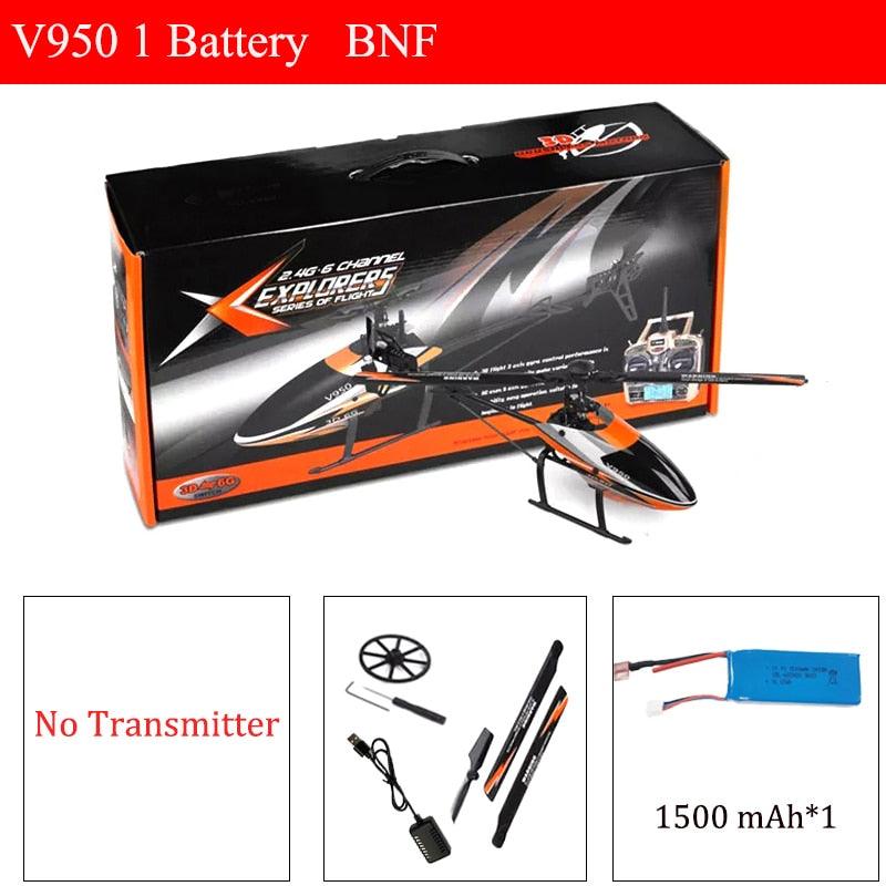 WLtoys XK V950 K110S Rc Helicopter - 2.4G 6CH 3D6G 1912 2830KV Brushless Motor Flybarless RC Helicopter RTF Remote Control Toys Gift 10 WLtoys XK V950 K110S Rc Helicopter - 2.4G 6CH 3D6G 1912 2830KV Brushless Motor Flybarless RC Helicopter RTF Remote Control Toys Gift — изображение 10