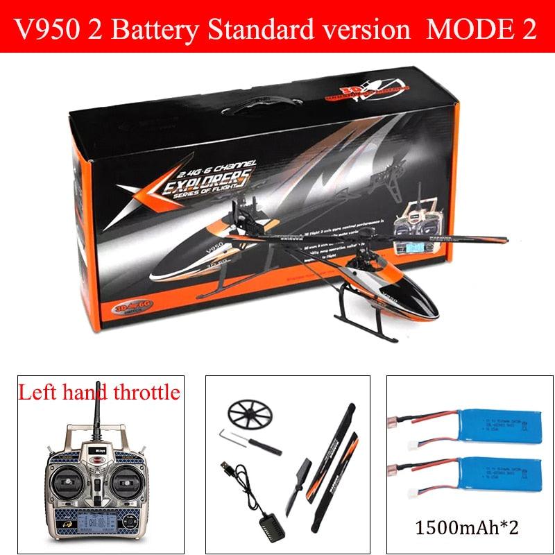 WLtoys XK V950 K110S Rc Helicopter - 2.4G 6CH 3D6G 1912 2830KV Brushless Motor Flybarless RC Helicopter RTF Remote Control Toys Gift 12 WLtoys XK V950 K110S Rc Helicopter - 2.4G 6CH 3D6G 1912 2830KV Brushless Motor Flybarless RC Helicopter RTF Remote Control Toys Gift — изображение 12