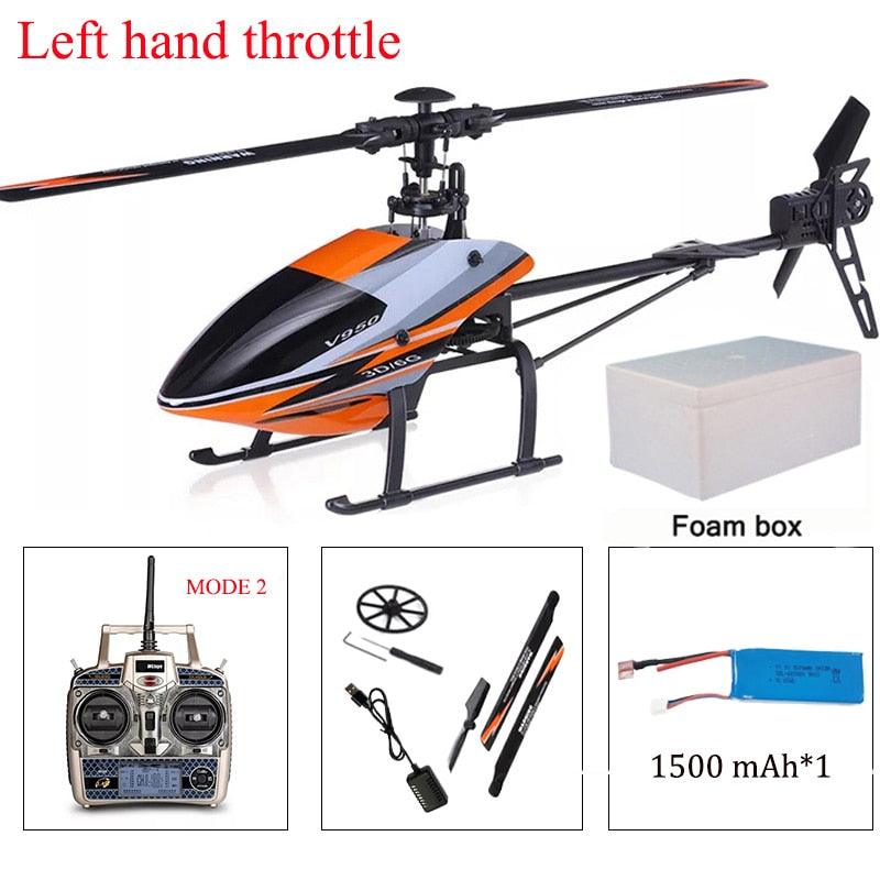 WLtoys XK V950 K110S Rc Helicopter - 2.4G 6CH 3D6G 1912 2830KV Brushless Motor Flybarless RC Helicopter RTF Remote Control Toys Gift 7 WLtoys XK V950 K110S Rc Helicopter - 2.4G 6CH 3D6G 1912 2830KV Brushless Motor Flybarless RC Helicopter RTF Remote Control Toys Gift — изображение 7