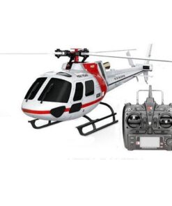 WLtoys XK K123 AS350 RC Helicopter - 6CH Brushless Scale 3D6G System RC Helicopter RTF Upgrade V931 Gift Toy With 2 batteries
