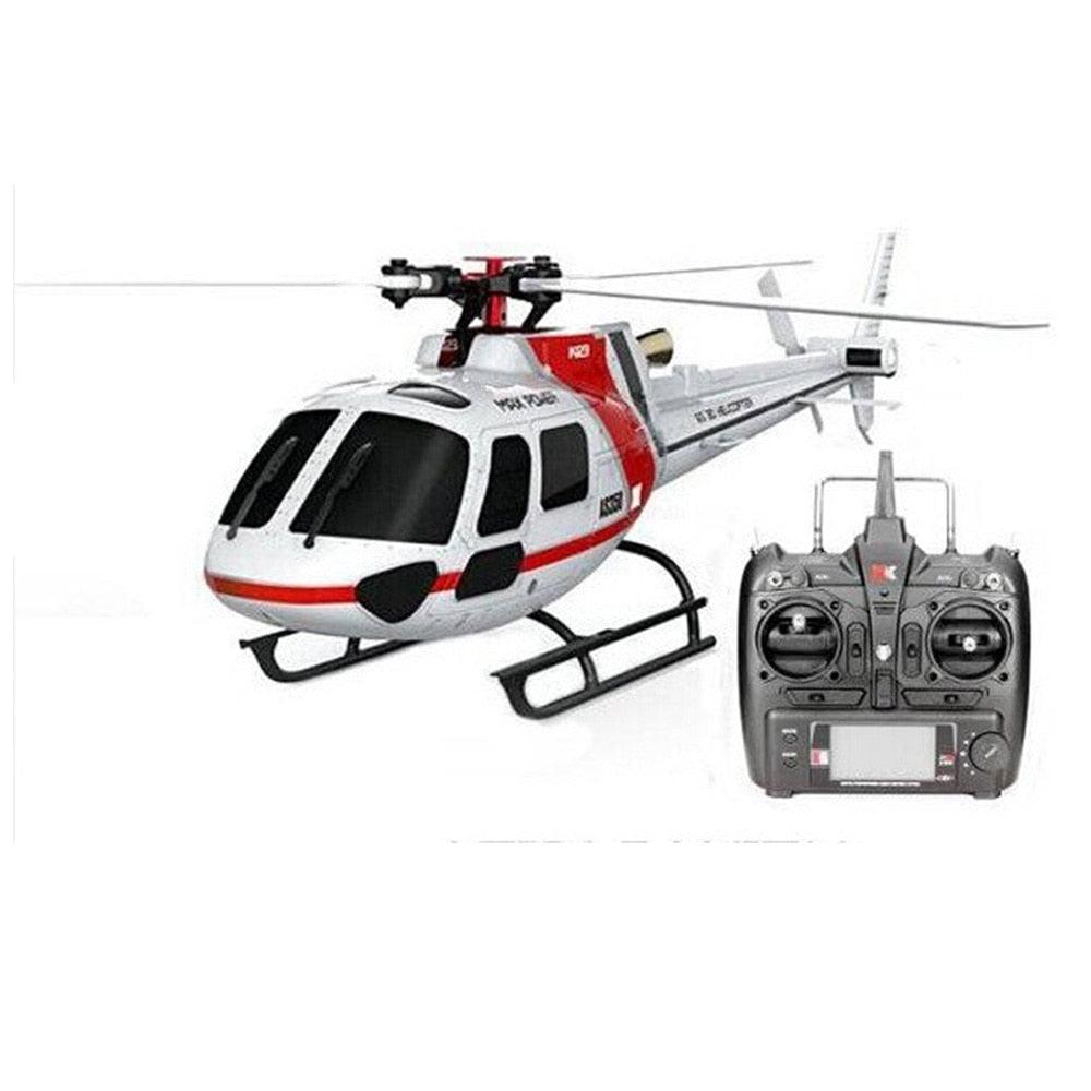 WLtoys XK K123 AS350 RC Helicopter - 6CH Brushless Scale 3D6G System RC Helicopter RTF Upgrade V931 Gift Toy With 2 batteries 1 WLtoys XK K123 AS350 RC Helicopter - 6CH Brushless Scale 3D6G System RC Helicopter RTF Upgrade V931 Gift Toy With 2 batteries