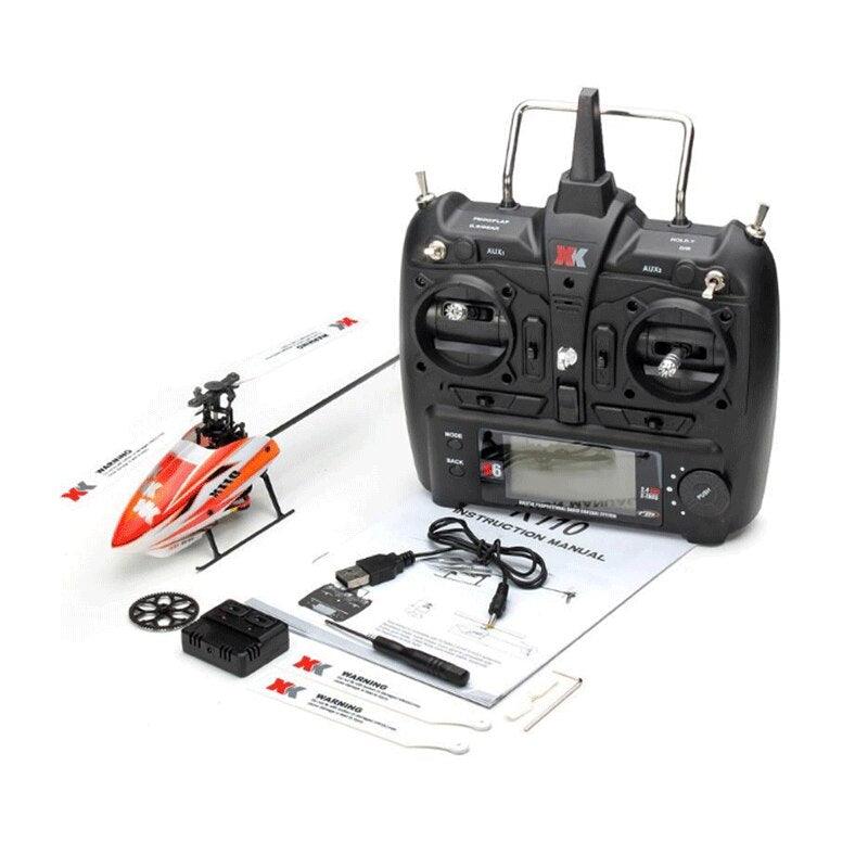 WLtoys XK K110 RC Helicopter - 2.4G 6CH 3D 6G 6-Axis System Brushless Motor RC Quadcopter Remote Control Toys For Kids Gifts 11 WLtoys XK K110 RC Helicopter - 2.4G 6CH 3D 6G 6-Axis System Brushless Motor RC Quadcopter Remote Control Toys For Kids Gifts — изображение 11