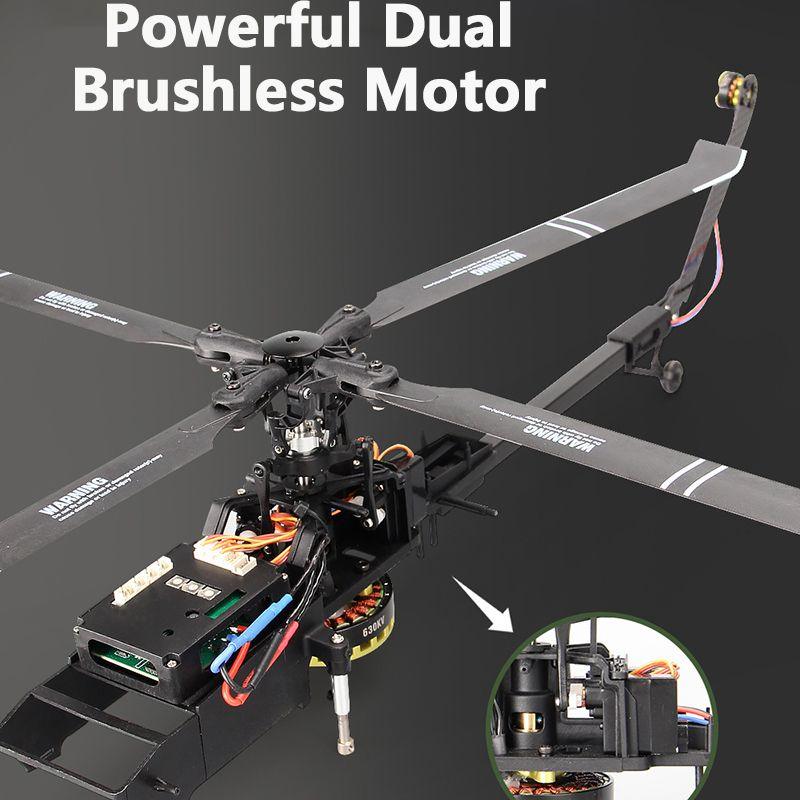 Eachine E200 RC Helicopter - 2.4G 6CH 3D 6G 6-Axis System Dual Brushless Direct Drive Motor 147 Scale Flybarless BNF RTF RC Dron RC Drone 6 Eachine E200 RC Helicopter - 2.4G 6CH 3D 6G 6-Axis System Dual Brushless Direct Drive Motor 147 Scale Flybarless BNF RTF RC Dron RC Drone — изображение 6