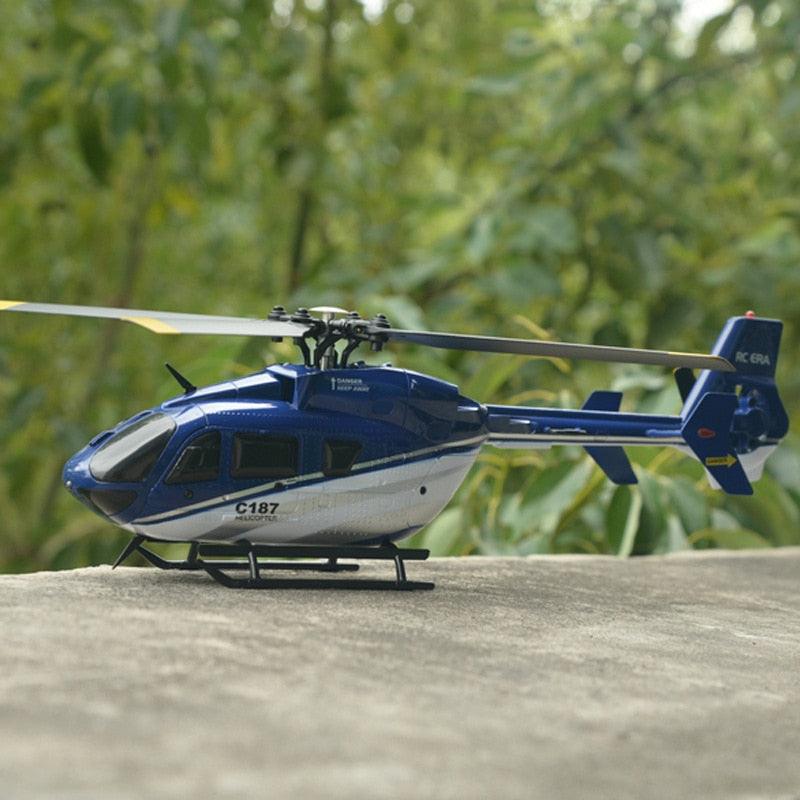 RC ERA C187 Rc Helicopter - 2.4G 4CH Single Blade EC-135 Scale 6-Axis Gyro Electric Flybarless RC Remote Control Helicopter RTF VS Eachine E120 14 RC ERA C187 Rc Helicopter - 2.4G 4CH Single Blade EC-135 Scale 6-Axis Gyro Electric Flybarless RC Remote Control Helicopter RTF VS Eachine E120 — изображение 14