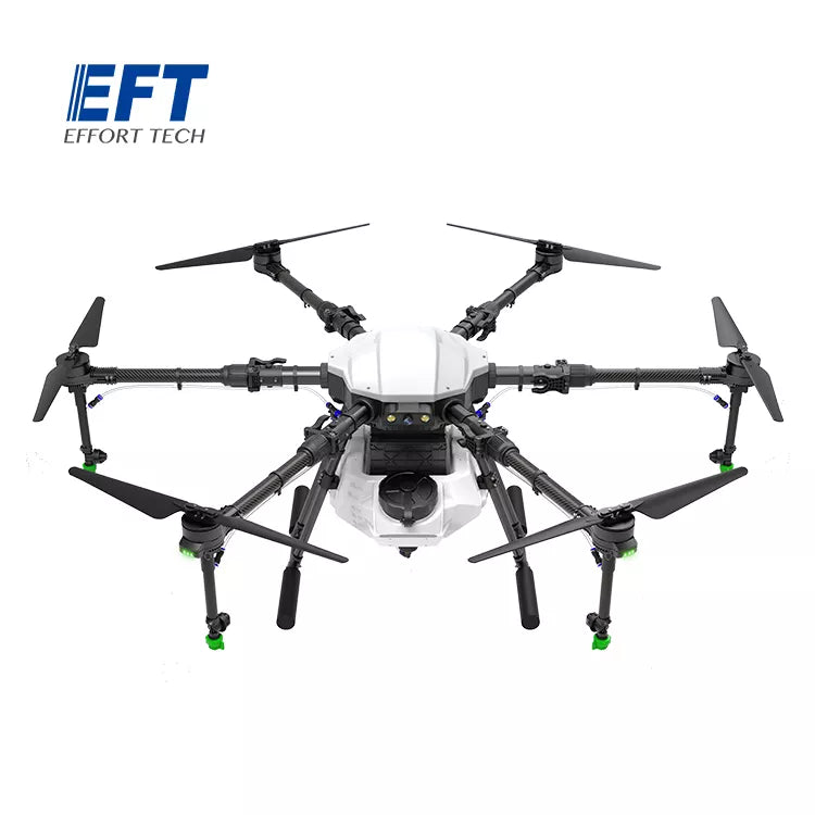 EFT E610P 10L Agriculture Drone - 6-Axis Sprayer Spreader Drone 10L Water Tank Compact With Hobbywing X6, JIYI K++ V2, Skydroid H12,TATTU 12S Battery 2 EFT E610P 10L Agriculture Drone - 6-Axis Sprayer Spreader Drone 10L Water Tank Compact With Hobbywing X6, JIYI K++ V2, Skydroid H12,TATTU 12S Battery - صورة EFT E610P 10L Agriculture Drone - 6-Axis Sprayer Spreader Drone 10L Water Tank Compact With Hobbywing X6, JIYI K++ V2, Skydroid H12,TATTU 12S Battery - صورة 2
