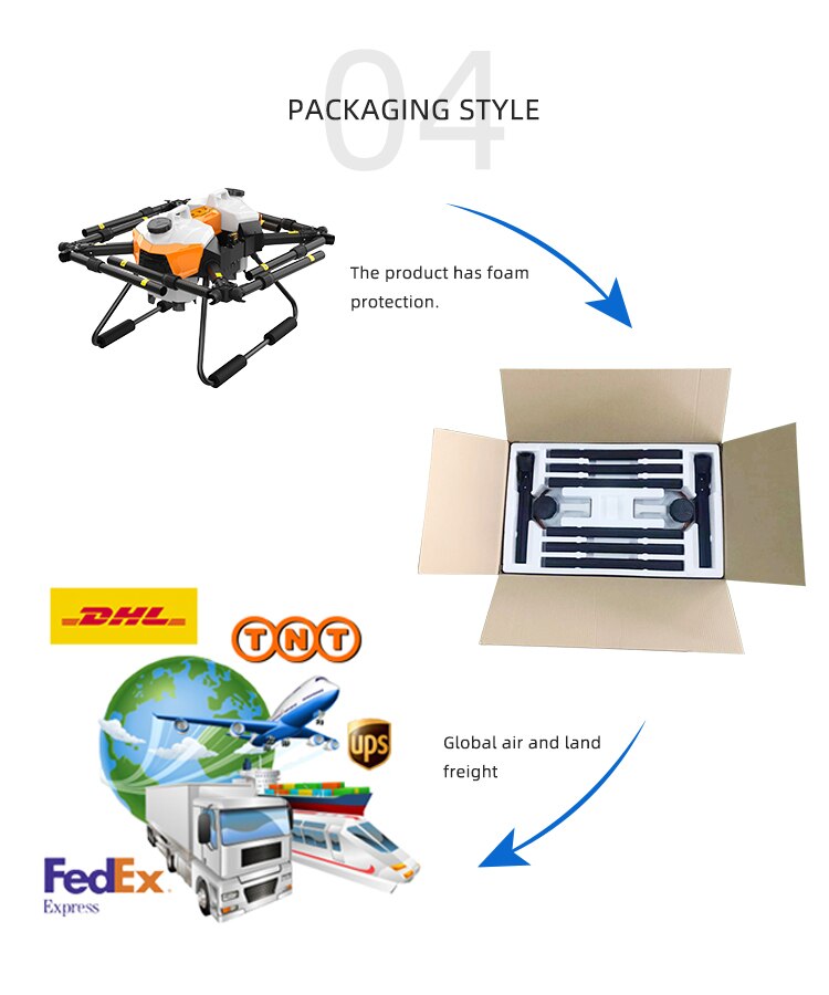 EFT G20 22L Agriculture Drone - G20 V2.0 4 Axis / 8 Axis 22L/20L 20KG Water Tank Compatible with Hobbywing X8 Motor JIYI K++ FC Dual Quick Release Battery 12 EFT G20 22L Agriculture Drone - G20 V2.0 4 Axis / 8 Axis 22L/20L 20KG Water Tank Compatible with Hobbywing X8 Motor JIYI K++ FC Dual Quick Release Battery — изображение 12