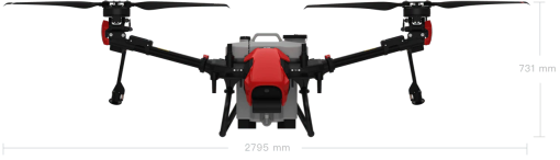XAG V40 15L Agricultural Drone 7 XAG V40 15L Agricultural Drone - صورة XAG V40 15L Agricultural Drone - صورة 7