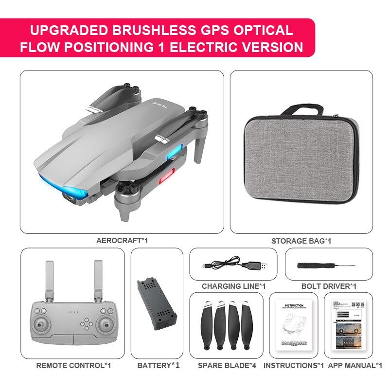 JINHENG S106 GPS Drone - 2023 New 8K HD Dual Camera Professional aerial photography Brushless Motor Foldable Quadcopter Toy Gift Professional Camera Drone 12 JINHENG S106 GPS Drone - 2023 New 8K HD Dual Camera Professional aerial photography Brushless Motor Foldable Quadcopter Toy Gift Professional Camera Drone - Image 12