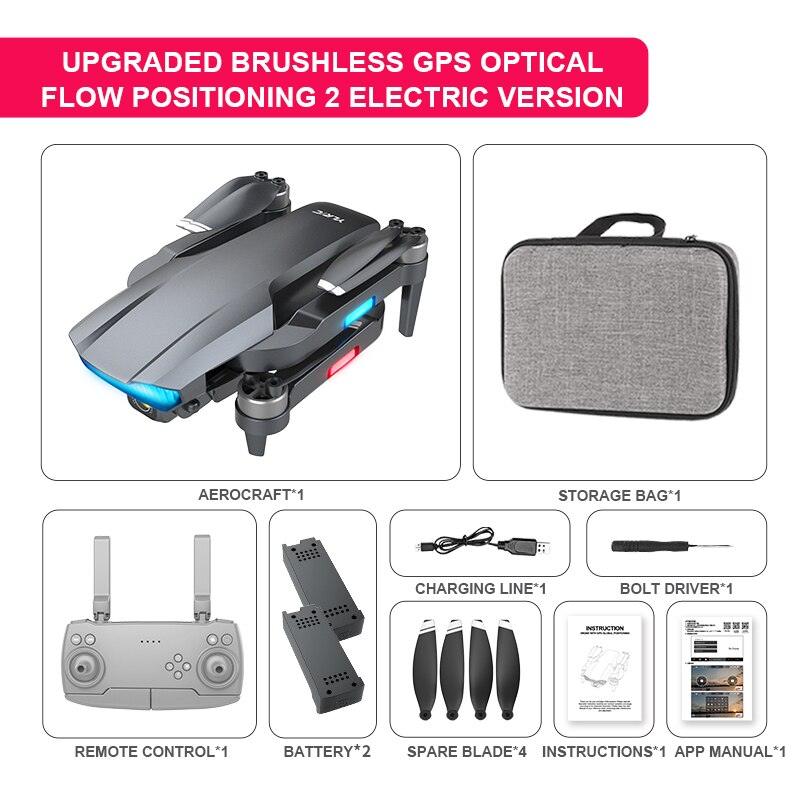 JINHENG S106 GPS Drone - 2023 New 8K HD Dual Camera Professional aerial photography Brushless Motor Foldable Quadcopter Toy Gift Professional Camera Drone 10 JINHENG S106 GPS Drone - 2023 New 8K HD Dual Camera Professional aerial photography Brushless Motor Foldable Quadcopter Toy Gift Professional Camera Drone - Image 10