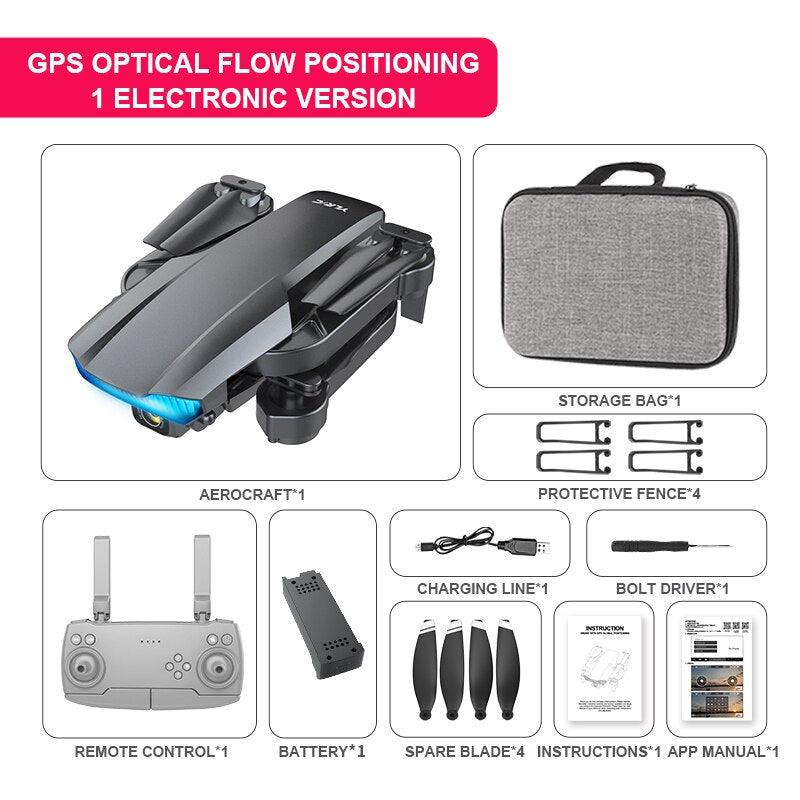 JINHENG S106 GPS Drone - 2023 New 8K HD Dual Camera Professional aerial photography Brushless Motor Foldable Quadcopter Toy Gift Professional Camera Drone 5 JINHENG S106 GPS Drone - 2023 New 8K HD Dual Camera Professional aerial photography Brushless Motor Foldable Quadcopter Toy Gift Professional Camera Drone - Image 5