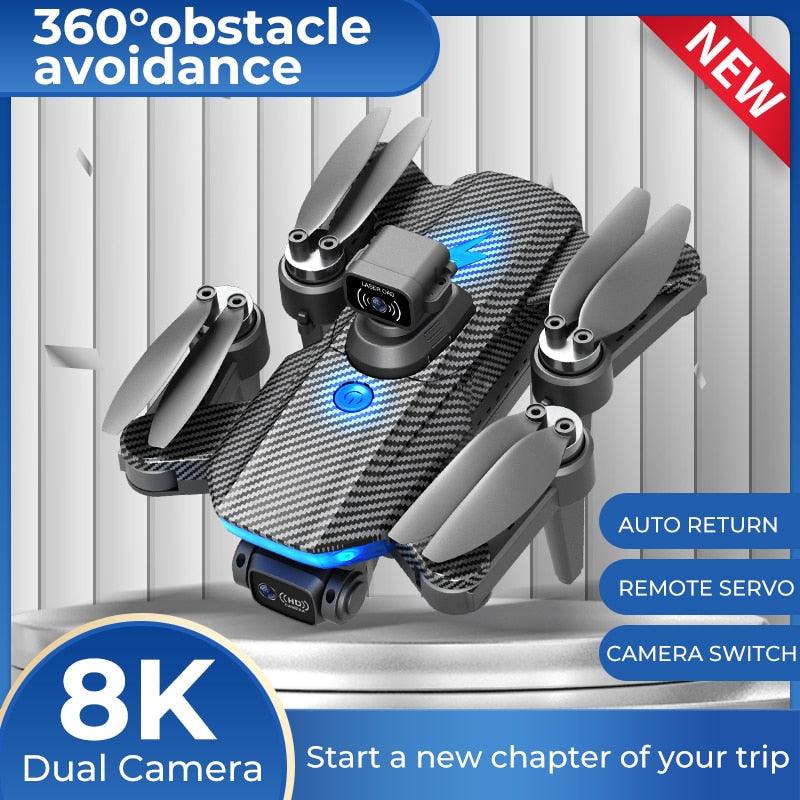 HJ90 PRO GPS Drone - 8K HD Dual HD Camera Obstacle Avoidance Flighting Time 35Min 5G WIFI FPV Foldable Quadcopter RC Dron Gifts Professional Camera Drone 18 HJ90 PRO GPS Drone - 8K HD Dual HD Camera Obstacle Avoidance Flighting Time 35Min 5G WIFI FPV Foldable Quadcopter RC Dron Gifts Professional Camera Drone — изображение 18