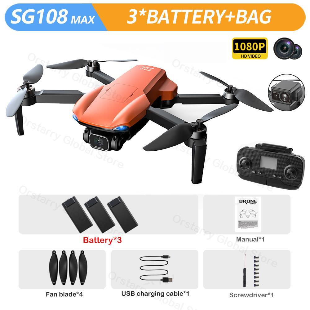 SG108 / SG108 Max Drone - 4K HD Professional Camera With obstacle avoidance Brushless Motor 5G GPS Foldable Rc Quadcopter Helicopter Professional Camera Drone - Image 17
