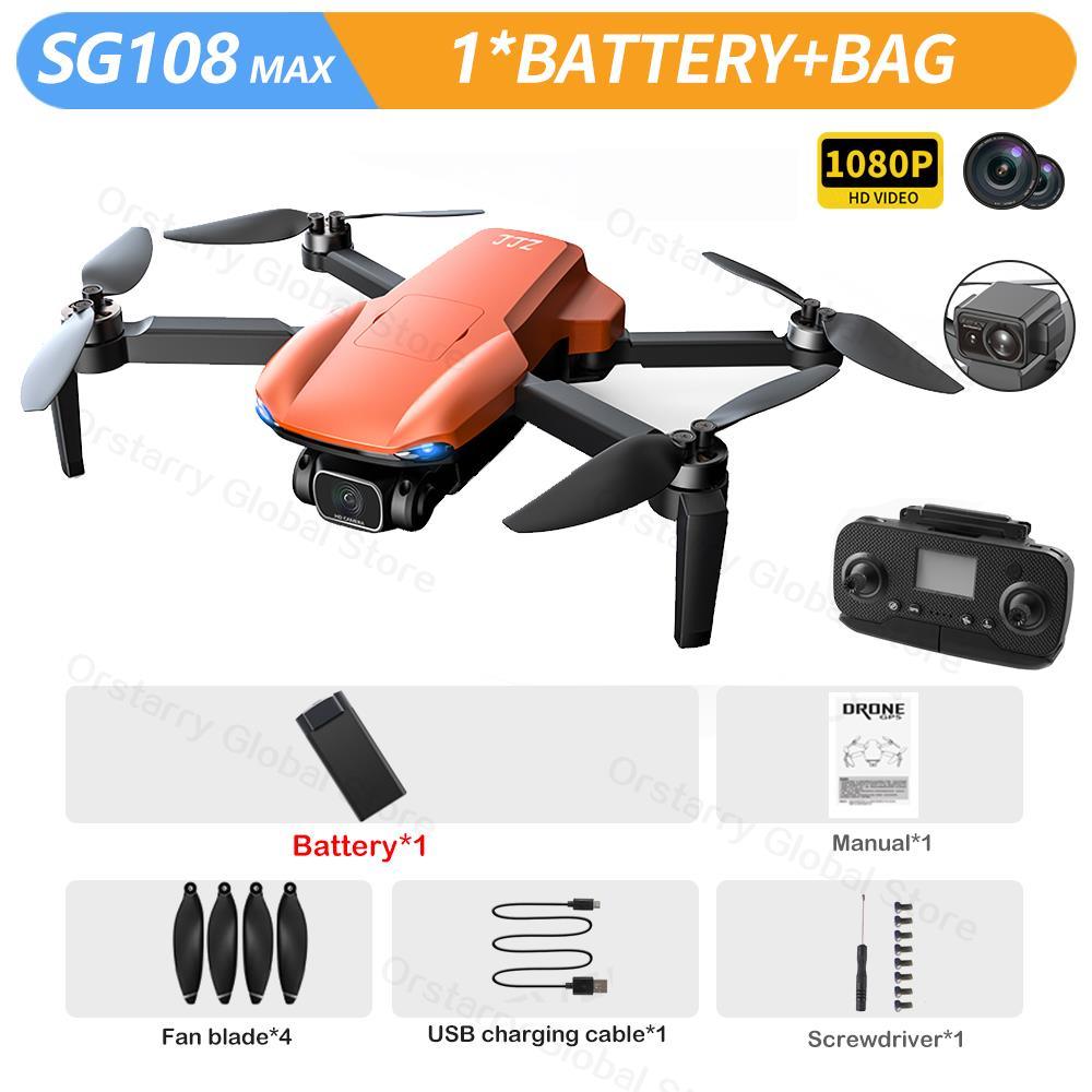 SG108 / SG108 Max Drone - 4K HD Professional Camera With obstacle avoidance Brushless Motor 5G GPS Foldable Rc Quadcopter Helicopter Professional Camera Drone - Image 11