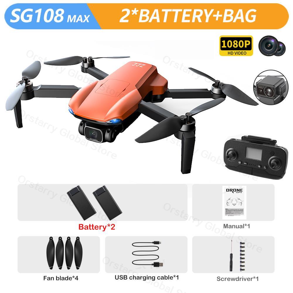 SG108 / SG108 Max Drone - 4K HD Professional Camera With obstacle avoidance Brushless Motor 5G GPS Foldable Rc Quadcopter Helicopter Professional Camera Drone - Image 4
