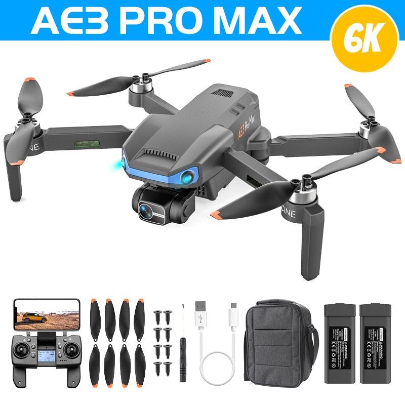 AE3 / AE3 PRO Max GPS Drone - 4K HD Dual Camera Professional Dron FPV EIS 3-Axis Gimbal Radar Obstacle Avoidance Quadcopter RC Toys Professional Camera Drone 16 AE3 / AE3 PRO Max GPS Drone - 4K HD Dual Camera Professional Dron FPV EIS 3-Axis Gimbal Radar Obstacle Avoidance Quadcopter RC Toys Professional Camera Drone - Image 16
