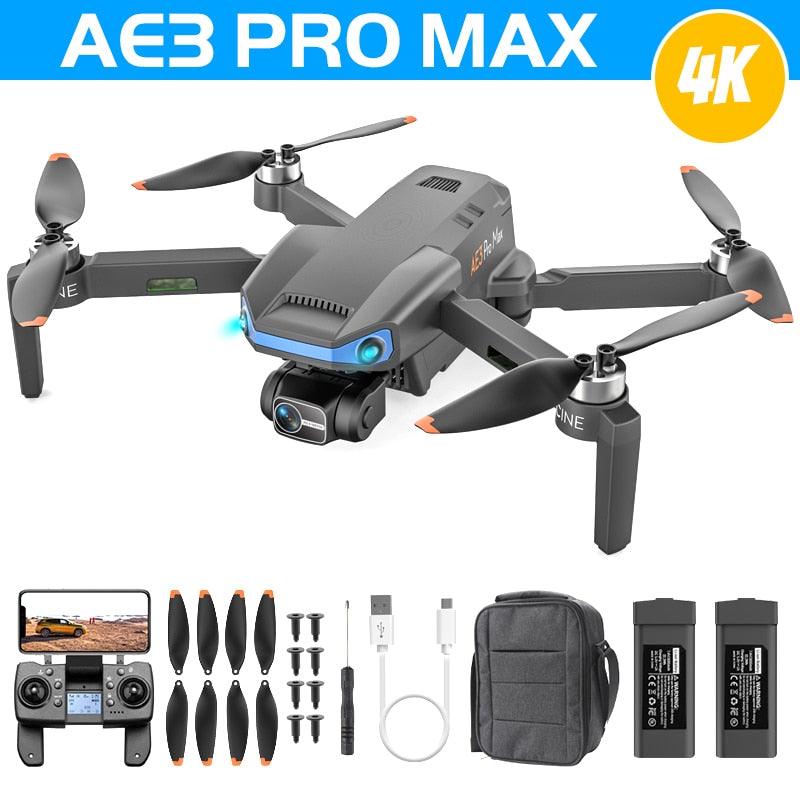AE3 / AE3 PRO Max GPS Drone - 4K HD Dual Camera Professional Dron FPV EIS 3-Axis Gimbal Radar Obstacle Avoidance Quadcopter RC Toys Professional Camera Drone 11 AE3 / AE3 PRO Max GPS Drone - 4K HD Dual Camera Professional Dron FPV EIS 3-Axis Gimbal Radar Obstacle Avoidance Quadcopter RC Toys Professional Camera Drone - Image 11
