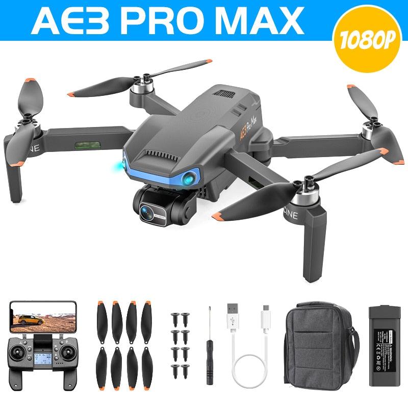 AE3 / AE3 PRO Max GPS Drone - 4K HD Dual Camera Professional Dron FPV EIS 3-Axis Gimbal Radar Obstacle Avoidance Quadcopter RC Toys Professional Camera Drone 6 AE3 / AE3 PRO Max GPS Drone - 4K HD Dual Camera Professional Dron FPV EIS 3-Axis Gimbal Radar Obstacle Avoidance Quadcopter RC Toys Professional Camera Drone - Image 6