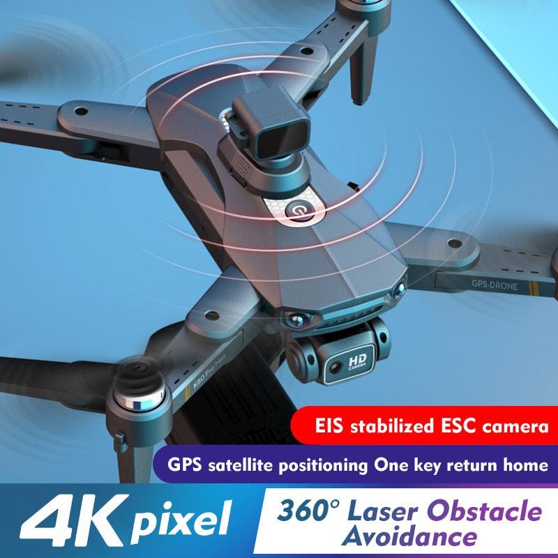 K80 PRO MAX Drone - GPS 5G EIS 4K HD Dual HD Camera Professional Aerial Photography Brushless Motor Foldable Quadcopter RC Distance Professional Camera Drone 21 K80 PRO MAX Drone - GPS 5G EIS 4K HD Dual HD Camera Professional Aerial Photography Brushless Motor Foldable Quadcopter RC Distance Professional Camera Drone - Image 21