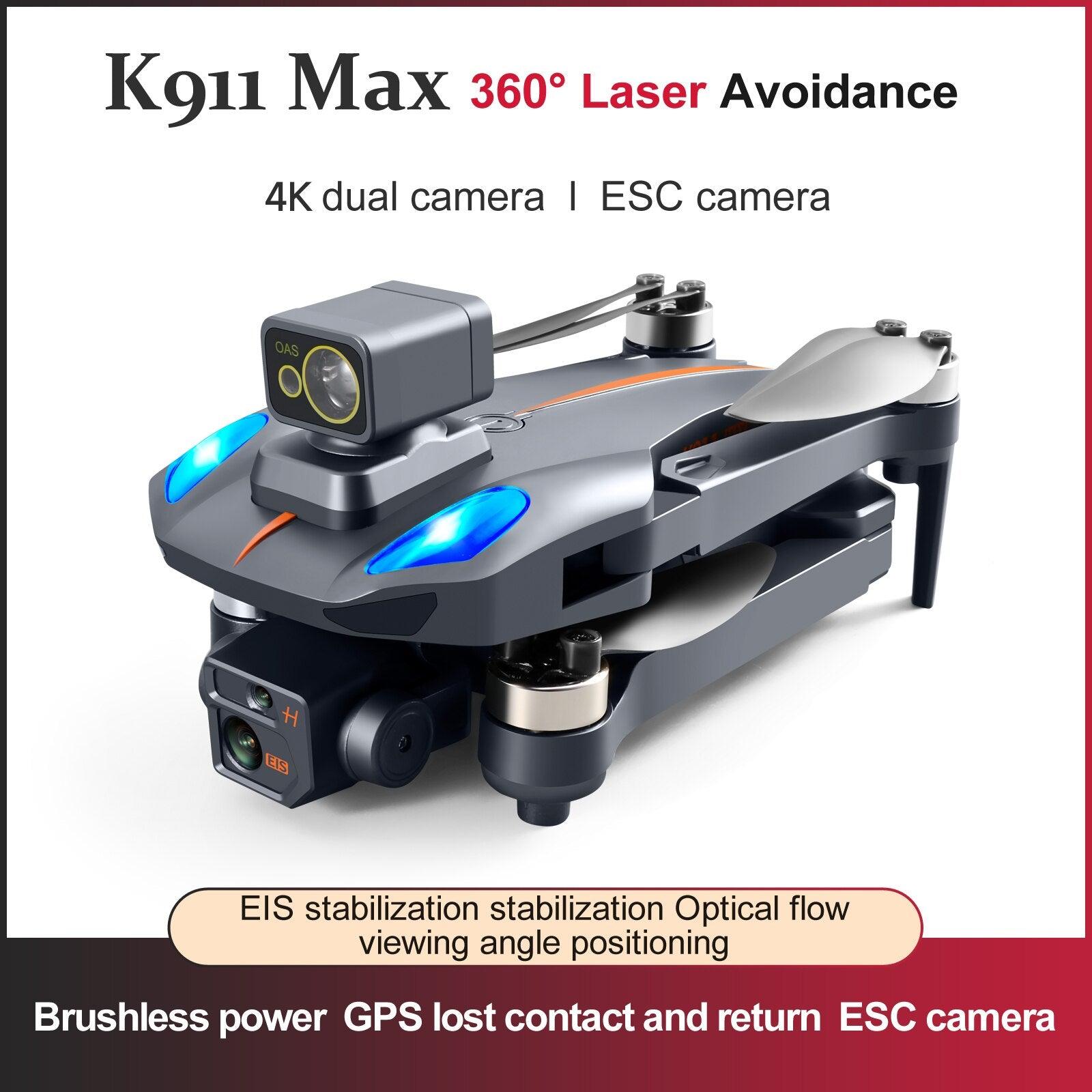 K911 MAX GPS Drone - 4K HD Professional Obstacle Avoidance 4k Dual HD Camera Brushless Motor Foldable Quadcopter RC Distance Gift Professional Camera Drone - Image 18