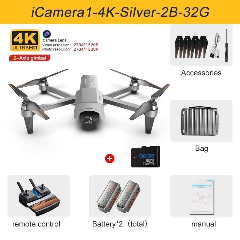 2023 New GPS Drone 4K HD Camera gps 5G Wifi Anti-Shake 2-Axis Gimabal Dron Brushless Motor 5KM RC Quadcopter Toy Gifts Professional Camera Drone 6 2023 New GPS Drone 4K HD Camera gps 5G Wifi Anti-Shake 2-Axis Gimabal Dron Brushless Motor 5KM RC Quadcopter Toy Gifts Professional Camera Drone - Image 6