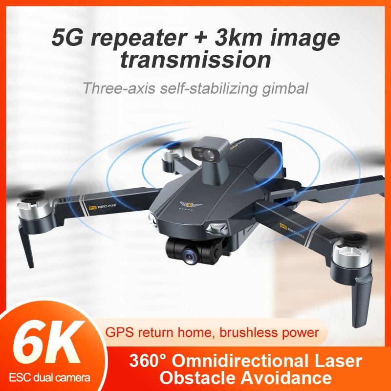 8819 Drone - 2023 NEW Drone Profesional Reperter GPS WIFI 3-Axis Gimbal Camera Helicopter Brushless Motor FPV 6K HD RC Quadcopter Aircraft Professional Camera Drone 23 8819 Drone - 2023 NEW Drone Profesional Reperter GPS WIFI 3-Axis Gimbal Camera Helicopter Brushless Motor FPV 6K HD RC Quadcopter Aircraft Professional Camera Drone - صورة 8819 Drone - 2023 NEW Drone Profesional Reperter GPS WIFI 3-Axis Gimbal Camera Helicopter Brushless Motor FPV 6K HD RC Quadcopter Aircraft Professional Camera Drone - صورة 23