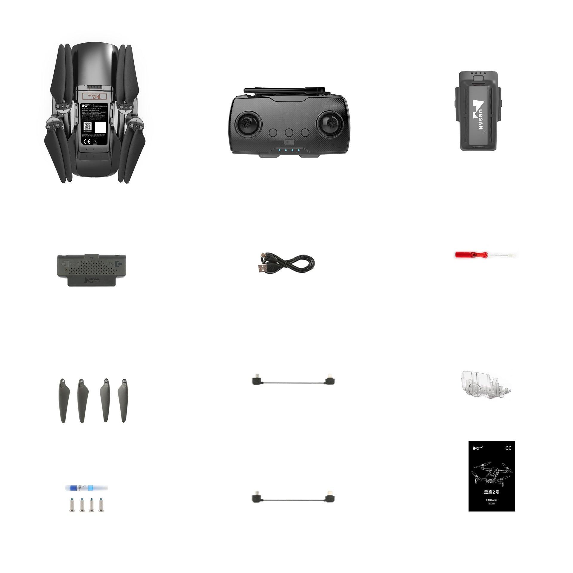 Hubsan BlackHawk2 GPS Drone - 4k Profesional WIFI 5km 3-Axis Gimbal Camera Brushless Motor RC Helicopter Quadcopter 15 Hubsan BlackHawk2 GPS Drone - 4k Profesional WIFI 5km 3-Axis Gimbal Camera Brushless Motor RC Helicopter Quadcopter - Image 15