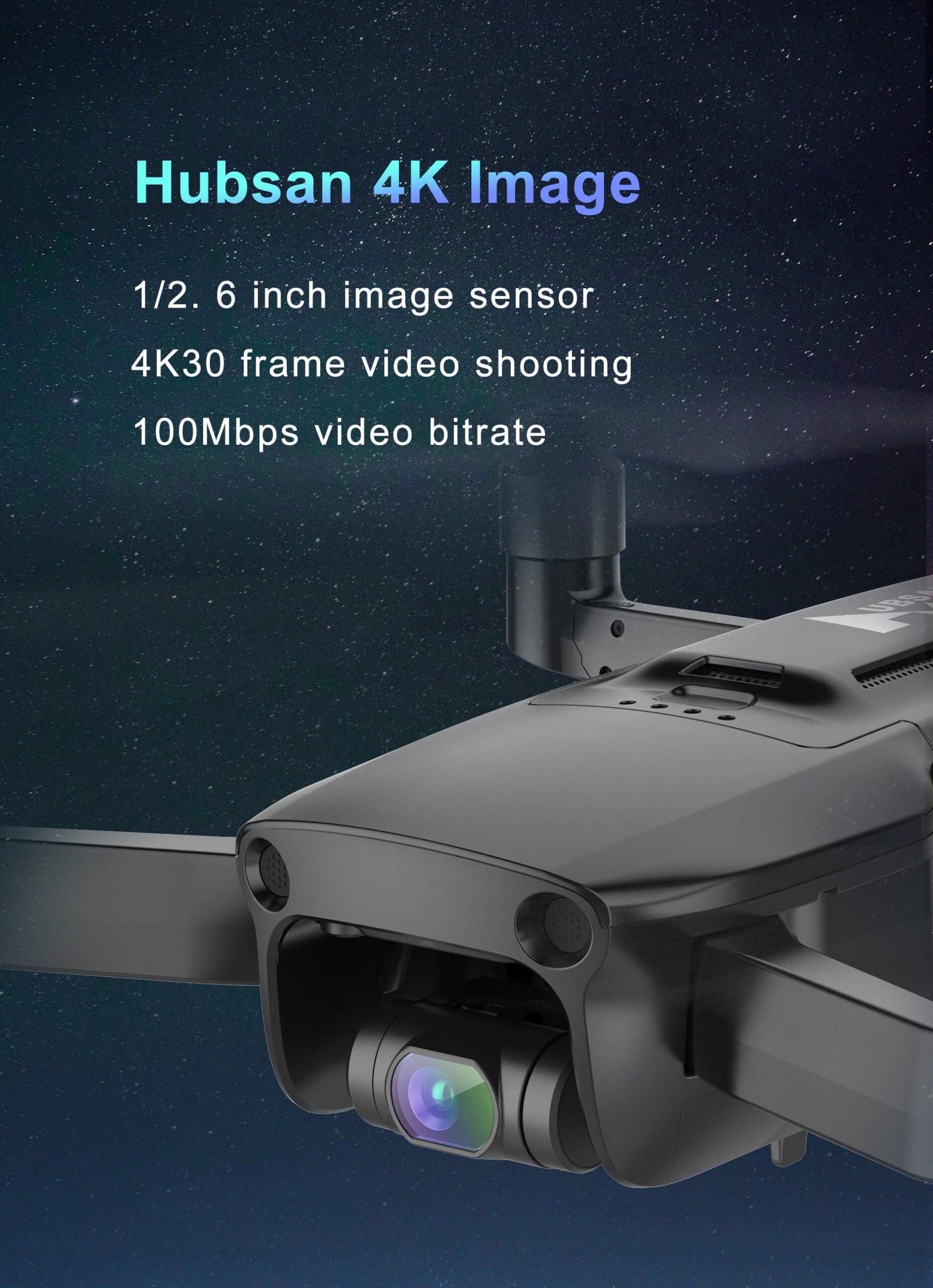 Hubsan BlackHawk2 GPS Drone - 4k Profesional WIFI 5km 3-Axis Gimbal Camera Brushless Motor RC Helicopter Quadcopter 11 Hubsan BlackHawk2 GPS Drone - 4k Profesional WIFI 5km 3-Axis Gimbal Camera Brushless Motor RC Helicopter Quadcopter - Image 11