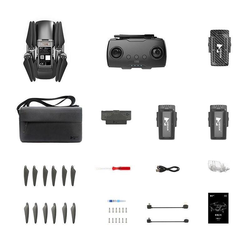 Hubsan BlackHawk2 GPS Drone - 4k Profesional WIFI 5km 3-Axis Gimbal Camera Brushless Motor RC Helicopter Quadcopter 8 Hubsan BlackHawk2 GPS Drone - 4k Profesional WIFI 5km 3-Axis Gimbal Camera Brushless Motor RC Helicopter Quadcopter - Image 8