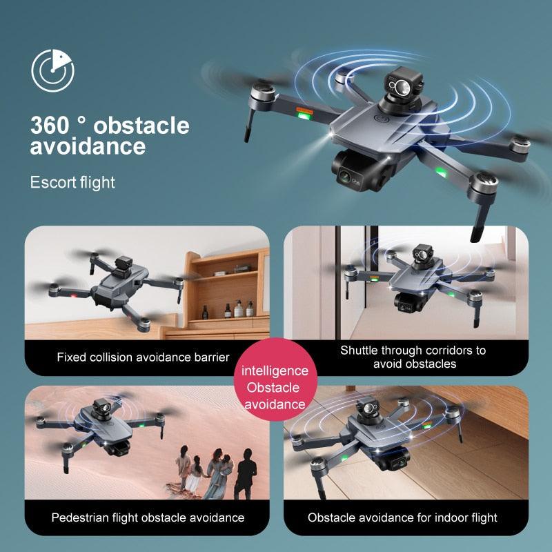 RG101 Pro Drone - 2-axis Gimbal 360° Obstacle Avoidance HD Dual Camera Aerial Photography Brushless GPS Foldable Return Quadcopter Professional Camera Drone 12 RG101 Pro Drone - 2-axis Gimbal 360° Obstacle Avoidance HD Dual Camera Aerial Photography Brushless GPS Foldable Return Quadcopter Professional Camera Drone - Image 12