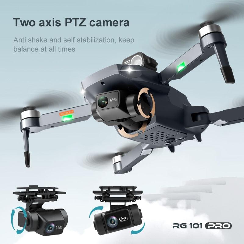 RG101 Pro Drone - 2-axis Gimbal 360° Obstacle Avoidance HD Dual Camera Aerial Photography Brushless GPS Foldable Return Quadcopter Professional Camera Drone 10 RG101 Pro Drone - 2-axis Gimbal 360° Obstacle Avoidance HD Dual Camera Aerial Photography Brushless GPS Foldable Return Quadcopter Professional Camera Drone - Image 10