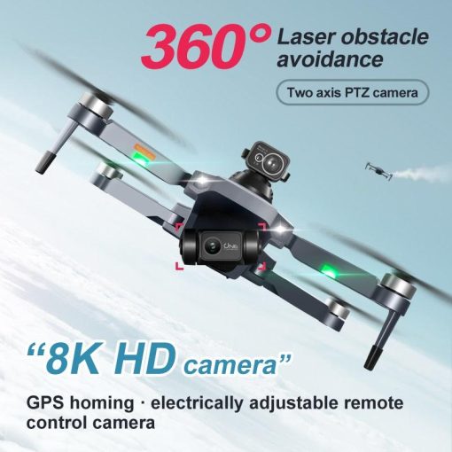 RG101 Pro Drone - 2-axis Gimbal 360° Obstacle Avoidance HD Dual Camera Aerial Photography Brushless GPS Foldable Return Quadcopter Professional Camera Drone 8 RG101 Pro Drone - 2-axis Gimbal 360° Obstacle Avoidance HD Dual Camera Aerial Photography Brushless GPS Foldable Return Quadcopter Professional Camera Drone - صورة RG101 Pro Drone - 2-axis Gimbal 360° Obstacle Avoidance HD Dual Camera Aerial Photography Brushless GPS Foldable Return Quadcopter Professional Camera Drone - صورة 8