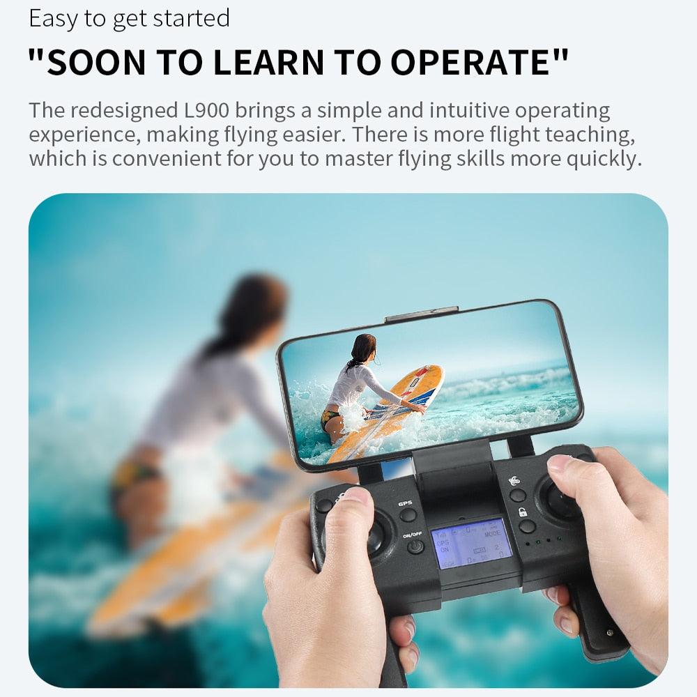 L900 PRO 4K HD GPS Drone With Camera Brushless Motor 5G FPV Quadcopter 1.2KM 1200M 25min RC Helicopter Dual Camera 250g Drone Professional Camera Drone 16 L900 PRO 4K HD GPS Drone With Camera Brushless Motor 5G FPV Quadcopter 1.2KM 1200M 25min RC Helicopter Dual Camera 250g Drone Professional Camera Drone — изображение 16