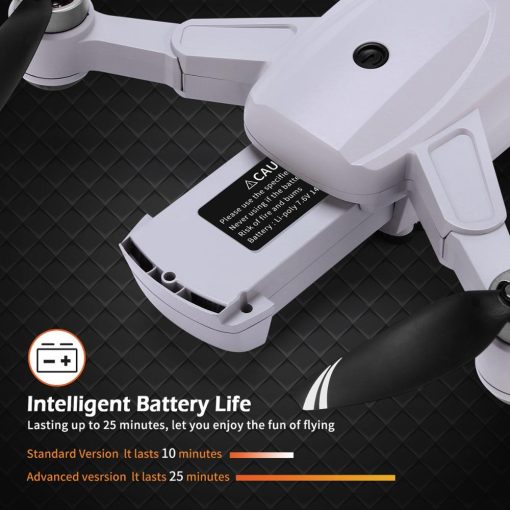 JJRC X16 GPS Drone - with 6K HD Camera, Remote Control Quadcopter 5G WIFI FPV Foldable Brushless Drone for Adult, Fly 25 Mins 8 JJRC X16 GPS Drone - with 6K HD Camera, Remote Control Quadcopter 5G WIFI FPV Foldable Brushless Drone for Adult, Fly 25 Mins - صورة JJRC X16 GPS Drone - with 6K HD Camera, Remote Control Quadcopter 5G WIFI FPV Foldable Brushless Drone for Adult, Fly 25 Mins - صورة 8