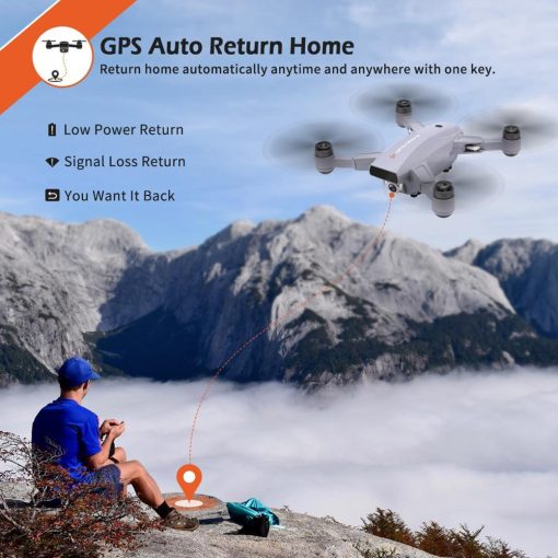 JJRC X16 GPS Drone - with 6K HD Camera, Remote Control Quadcopter 5G WIFI FPV Foldable Brushless Drone for Adult, Fly 25 Mins 6 JJRC X16 GPS Drone - with 6K HD Camera, Remote Control Quadcopter 5G WIFI FPV Foldable Brushless Drone for Adult, Fly 25 Mins - صورة JJRC X16 GPS Drone - with 6K HD Camera, Remote Control Quadcopter 5G WIFI FPV Foldable Brushless Drone for Adult, Fly 25 Mins - صورة 6