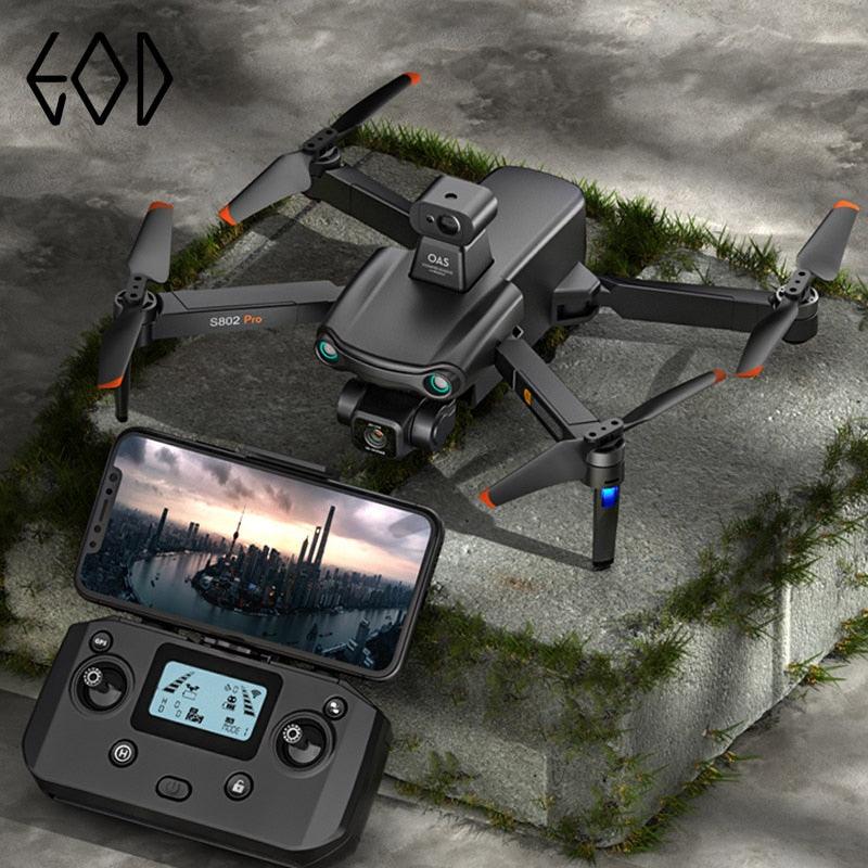 2024 New S802 GPS Drone - 8K HD Professional 3-Axis EIS Gimbal Camera 360° Obstacle Avoidance Brushless Motor Foldable Quadcopter Professional Camera Drone 2 2024 New S802 GPS Drone - 8K HD Professional 3-Axis EIS Gimbal Camera 360° Obstacle Avoidance Brushless Motor Foldable Quadcopter Professional Camera Drone — изображение 2