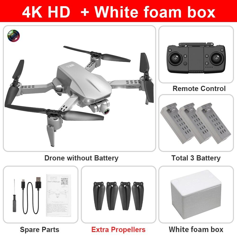 L106 Pro GPS Drone - HD 4K HD Camera Professional Aerial Photography Foldable Quadcopter Stable Anti-shake Two-axis Gimbal Kid's Gift Professional Camera Drone 21 L106 Pro GPS Drone - HD 4K HD Camera Professional Aerial Photography Foldable Quadcopter Stable Anti-shake Two-axis Gimbal Kid's Gift Professional Camera Drone - صورة L106 Pro GPS Drone - HD 4K HD Camera Professional Aerial Photography Foldable Quadcopter Stable Anti-shake Two-axis Gimbal Kid's Gift Professional Camera Drone - صورة 21