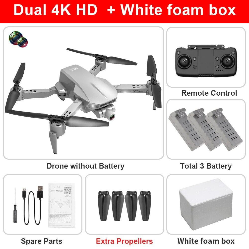 L106 Pro GPS Drone - HD 4K HD Camera Professional Aerial Photography Foldable Quadcopter Stable Anti-shake Two-axis Gimbal Kid's Gift Professional Camera Drone 16 L106 Pro GPS Drone - HD 4K HD Camera Professional Aerial Photography Foldable Quadcopter Stable Anti-shake Two-axis Gimbal Kid's Gift Professional Camera Drone - صورة L106 Pro GPS Drone - HD 4K HD Camera Professional Aerial Photography Foldable Quadcopter Stable Anti-shake Two-axis Gimbal Kid's Gift Professional Camera Drone - صورة 16