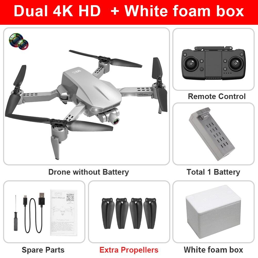 L106 Pro GPS Drone - HD 4K HD Camera Professional Aerial Photography Foldable Quadcopter Stable Anti-shake Two-axis Gimbal Kid's Gift Professional Camera Drone 14 L106 Pro GPS Drone - HD 4K HD Camera Professional Aerial Photography Foldable Quadcopter Stable Anti-shake Two-axis Gimbal Kid's Gift Professional Camera Drone - صورة L106 Pro GPS Drone - HD 4K HD Camera Professional Aerial Photography Foldable Quadcopter Stable Anti-shake Two-axis Gimbal Kid's Gift Professional Camera Drone - صورة 14