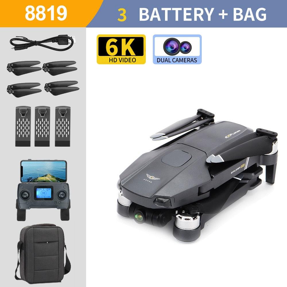 8819 pro Drone - 3-Axis Gimbal 8k Profesional with HD Camera 5G GPS WIFI FPV Brushless Motor Dron Obstacle Avoidance RC Quadcopter Professional Camera Drone 16 8819 pro Drone - 3-Axis Gimbal 8k Profesional with HD Camera 5G GPS WIFI FPV Brushless Motor Dron Obstacle Avoidance RC Quadcopter Professional Camera Drone - صورة 8819 pro Drone - 3-Axis Gimbal 8k Profesional with HD Camera 5G GPS WIFI FPV Brushless Motor Dron Obstacle Avoidance RC Quadcopter Professional Camera Drone - صورة 16