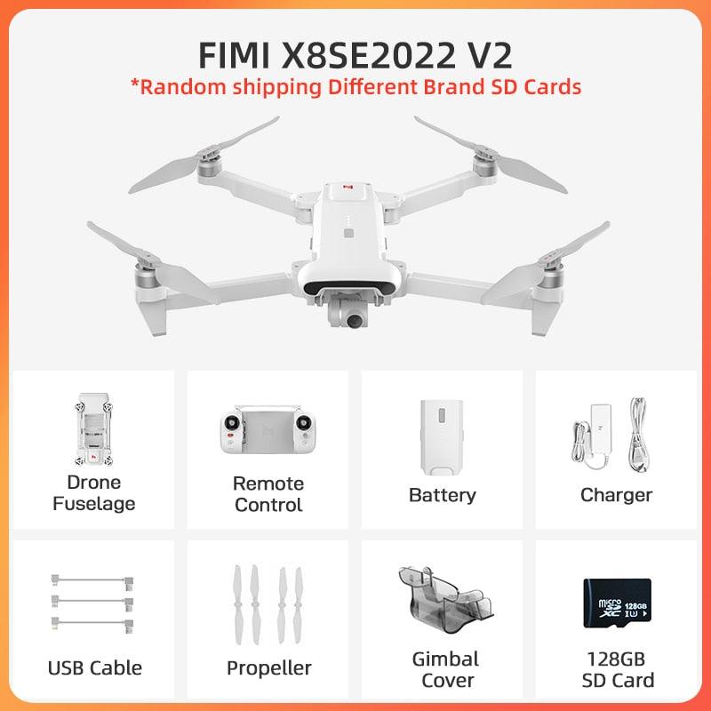 FIMI X8SE 2022 V2 Camera Drone 10KM 4K HD professional Quadcopter camera RC Helicopter FPV 3-axis Gimbal 4K HD Camera GPS RC Drone Professional Camera Drone 6 FIMI X8SE 2022 V2 Camera Drone 10KM 4K HD professional Quadcopter camera RC Helicopter FPV 3-axis Gimbal 4K HD Camera GPS RC Drone Professional Camera Drone - Image 6