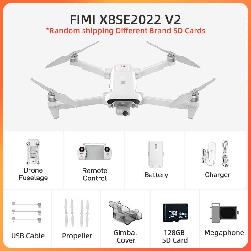 FIMI X8SE 2022 V2 Camera Drone 10KM 4K HD professional Quadcopter camera RC Helicopter FPV 3-axis Gimbal 4K HD Camera GPS RC Drone Professional Camera Drone 5 FIMI X8SE 2022 V2 Camera Drone 10KM 4K HD professional Quadcopter camera RC Helicopter FPV 3-axis Gimbal 4K HD Camera GPS RC Drone Professional Camera Drone - Image 5
