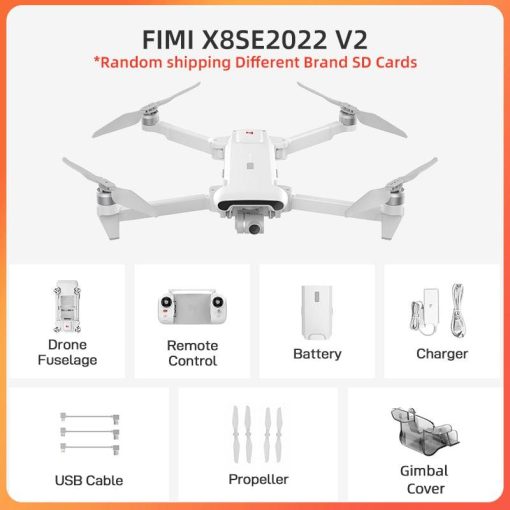 FIMI X8SE 2022 V2 Camera Drone 10KM 4K HD professional Quadcopter camera RC Helicopter FPV 3-axis Gimbal 4K HD Camera GPS RC Drone Professional Camera Drone 3 FIMI X8SE 2022 V2 Camera Drone 10KM 4K HD professional Quadcopter camera RC Helicopter FPV 3-axis Gimbal 4K HD Camera GPS RC Drone Professional Camera Drone — изображение 3