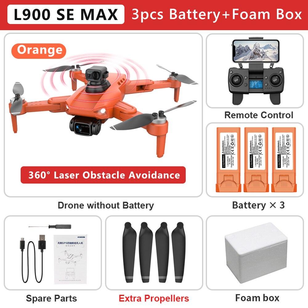 L900 SE MAX Drone  - 4K HD ESC Camera 360 Obstacle Avoidance Brushless Motor GPS 5G WIFI Upgraded of L900 PRO SE Dron RC Quadcopter Professional Camera Drone - Image 19