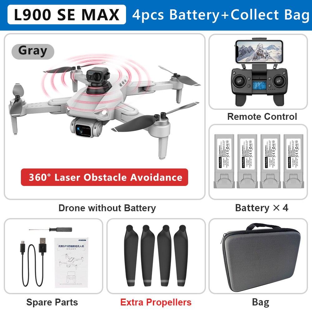 L900 SE MAX Drone  - 4K HD ESC Camera 360 Obstacle Avoidance Brushless Motor GPS 5G WIFI Upgraded of L900 PRO SE Dron RC Quadcopter Professional Camera Drone - Image 12