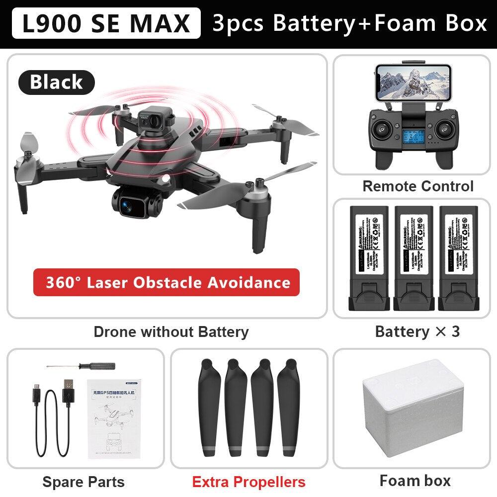 L900 SE MAX Drone  - 4K HD ESC Camera 360 Obstacle Avoidance Brushless Motor GPS 5G WIFI Upgraded of L900 PRO SE Dron RC Quadcopter Professional Camera Drone - Image 10