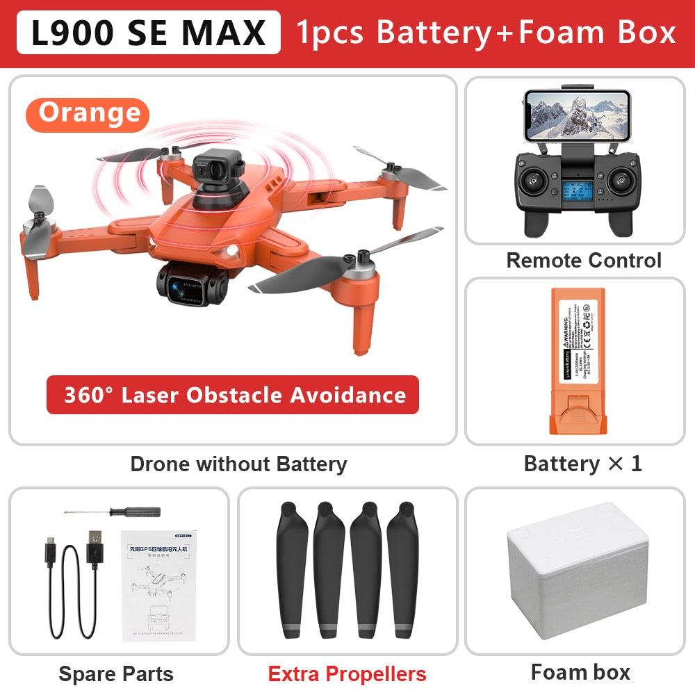 L900 SE MAX Drone  - 4K HD ESC Camera 360 Obstacle Avoidance Brushless Motor GPS 5G WIFI Upgraded of L900 PRO SE Dron RC Quadcopter Professional Camera Drone - Image 9