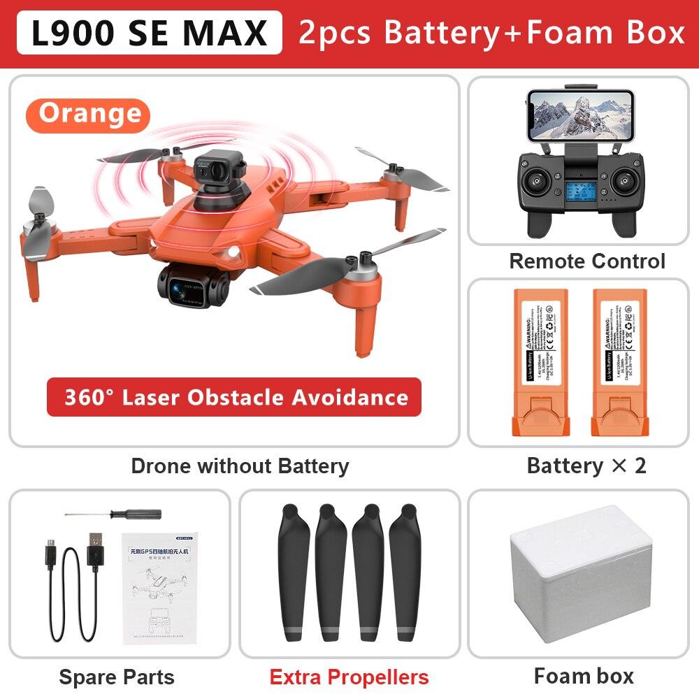 L900 SE MAX Drone  - 4K HD ESC Camera 360 Obstacle Avoidance Brushless Motor GPS 5G WIFI Upgraded of L900 PRO SE Dron RC Quadcopter Professional Camera Drone - Image 7