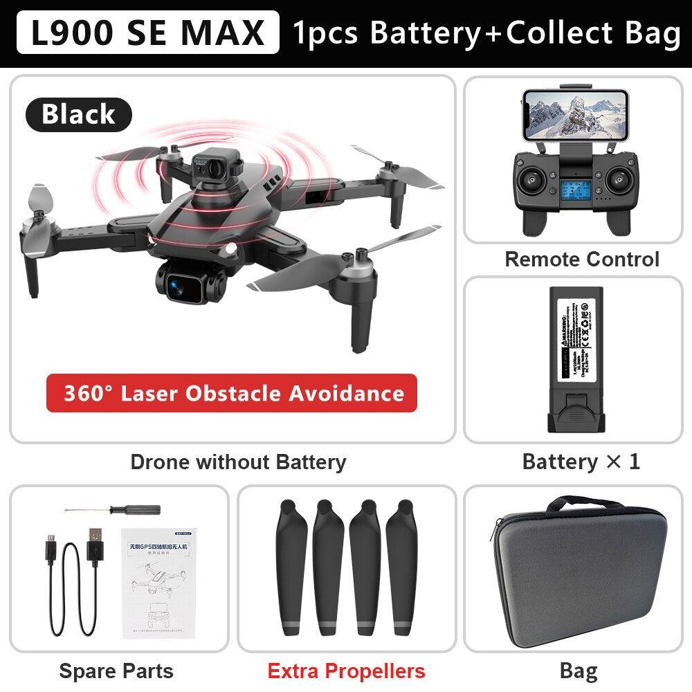 L900 SE MAX Drone  - 4K HD ESC Camera 360 Obstacle Avoidance Brushless Motor GPS 5G WIFI Upgraded of L900 PRO SE Dron RC Quadcopter Professional Camera Drone - Image 4