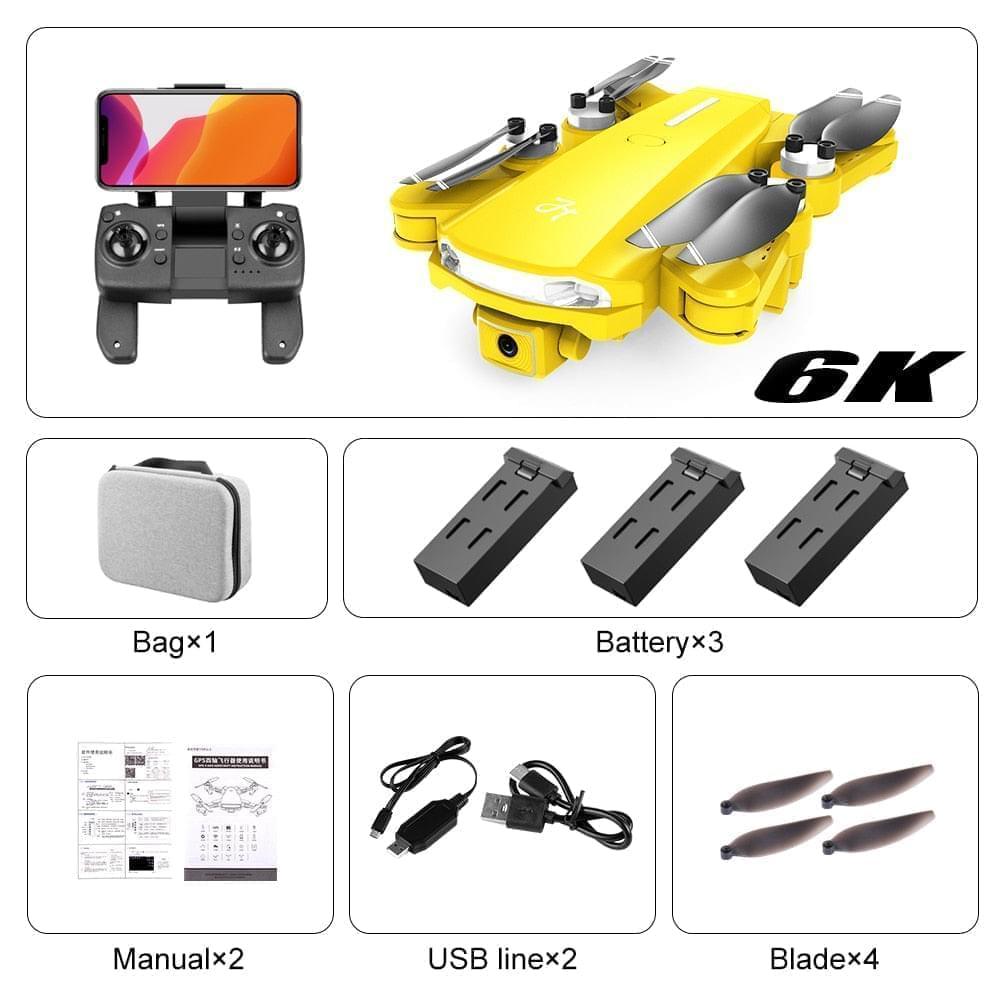 2024 New GPS Drone - 6K HD Camera Professional Aerial Photography Brushless Foldable Quadcopter FPV WIFI RC Distance 2000M Gifts Professional Camera Drone - Image 15